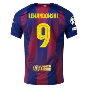 Camiseta Barça Local 2025 2026 Lewandowski UCL