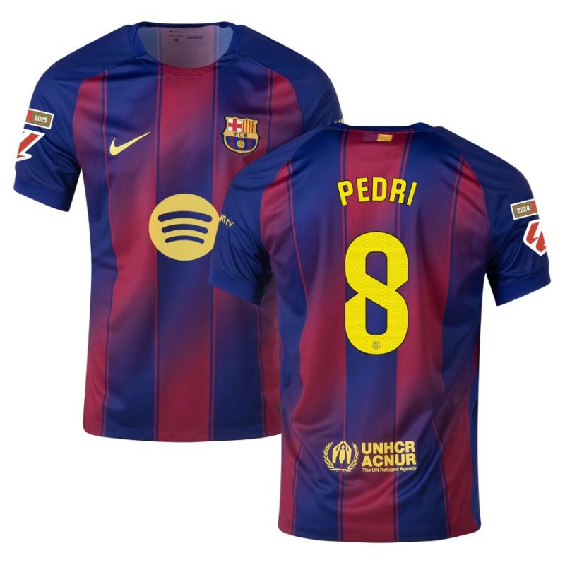 Maillot Barca Domicile 2025 2026 Pedri La Liga