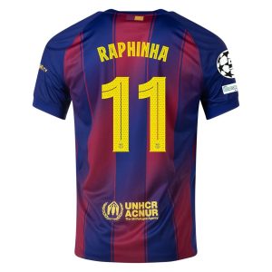 Maillot Barca Domicile 2025 2026 Raphinha UCL