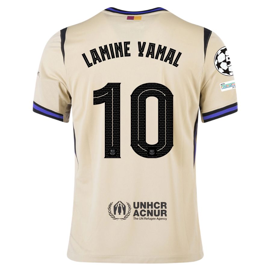 Maillot Barca Exterieur 2025 2026 Lamine Yamal UCL