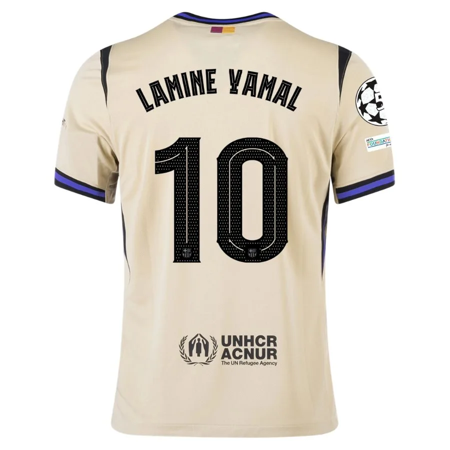 Barca Away Shirt 2025 2026 Lamine Yamal UCL