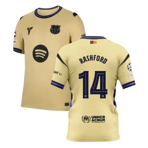 Camiseta visitante del Barça 2025-2026 Rashford UCL
