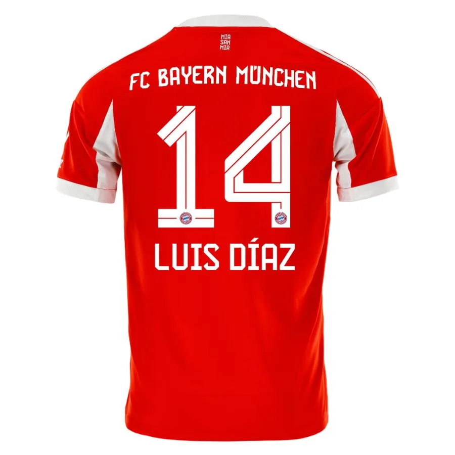 Maillot Bayern Munich Domicile 2025 2026 Luis Diaz