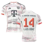 Bayern Munich Away Shirt 2025 2026 Luis Diaz