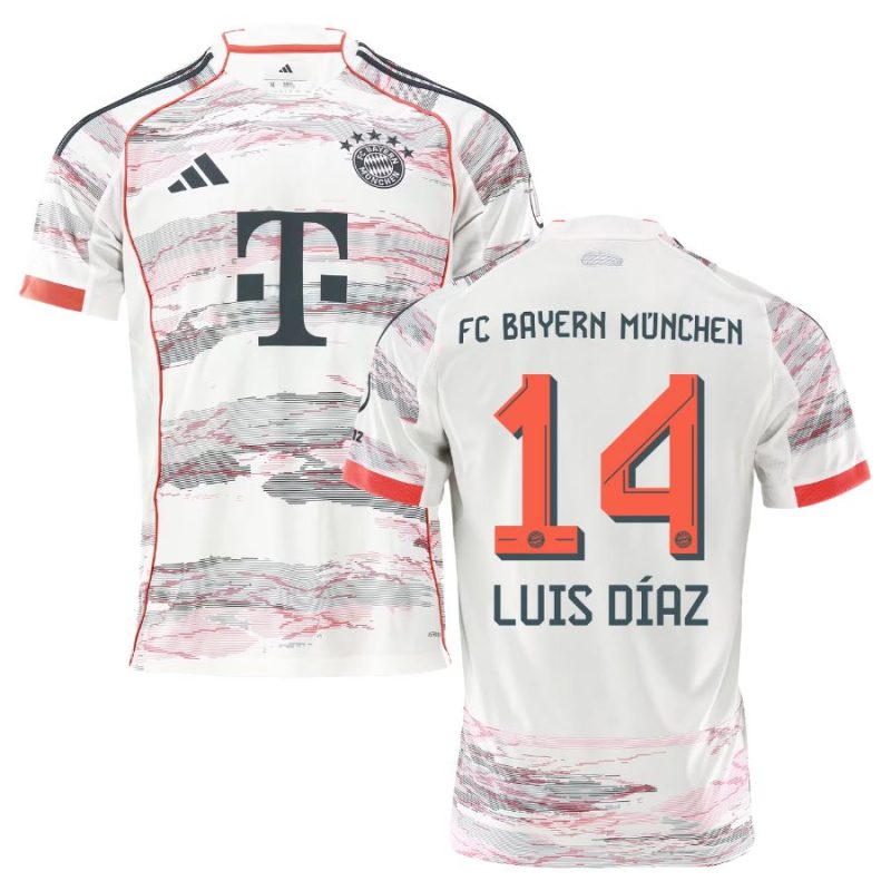 Maillot Bayern Munich Exterieur 2025 2026 Luis Diaz