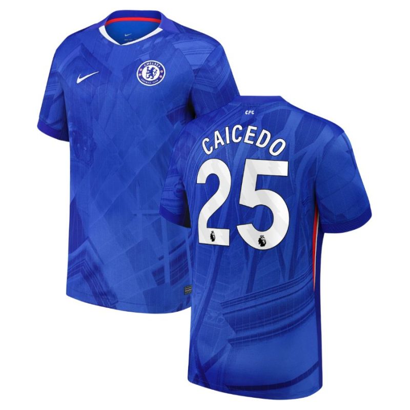 Maillot Chelsea Domicile 2025 2026 Caicedo