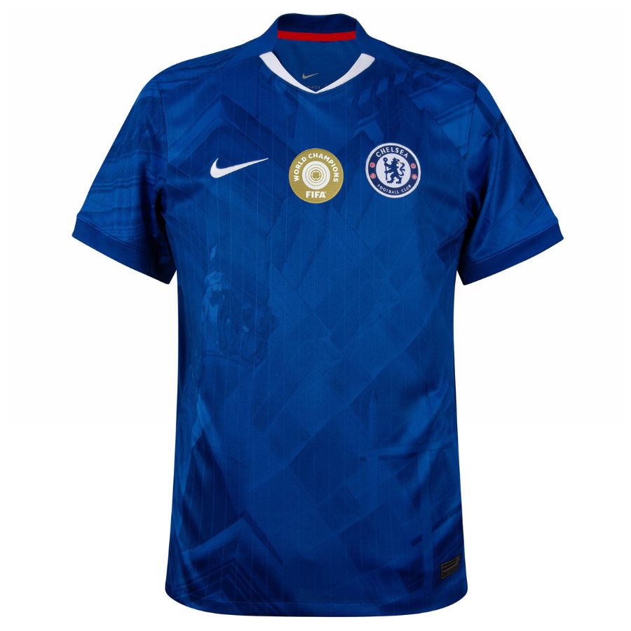 Maillot Chelsea Domicile 2025 2026 Champions du Monde Fifa