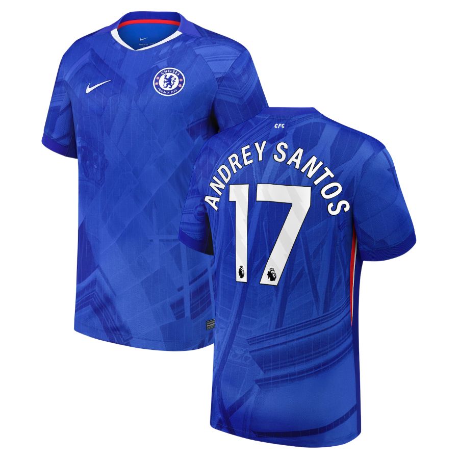 Maillot Chelsea Domicile 2025 2026 Santos