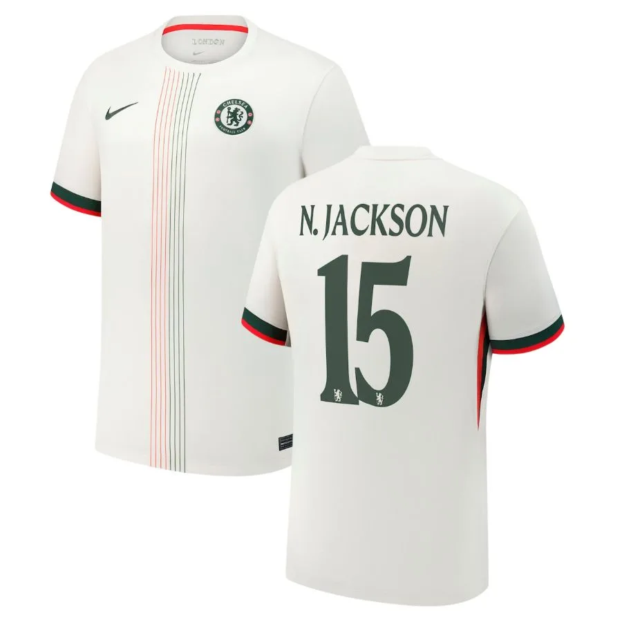 Maillot Chelsea Exterieur 2025 2026 Jackson