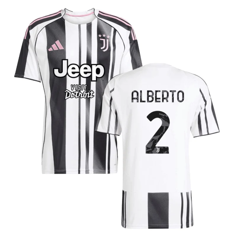 Maillot Juventus Domicile 2025 2026 Alberto