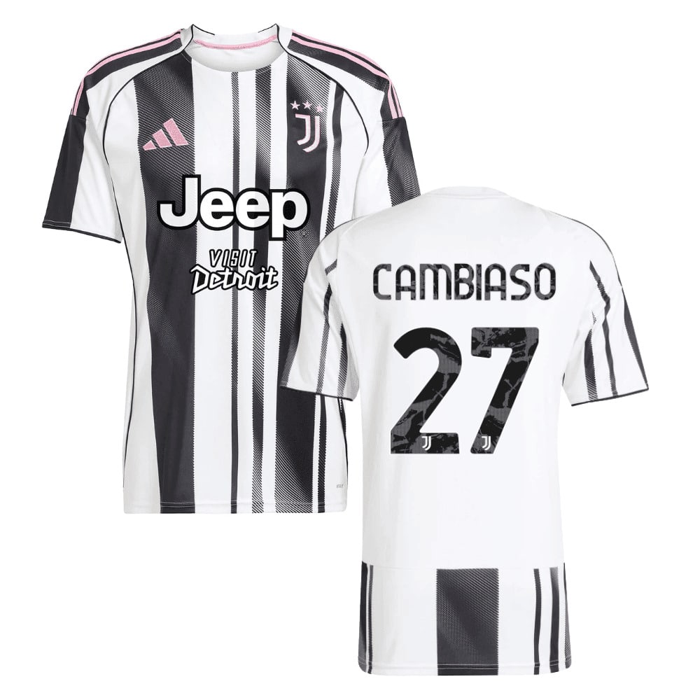 Maillot Juventus Domicile 2025 2026 Cambiaso