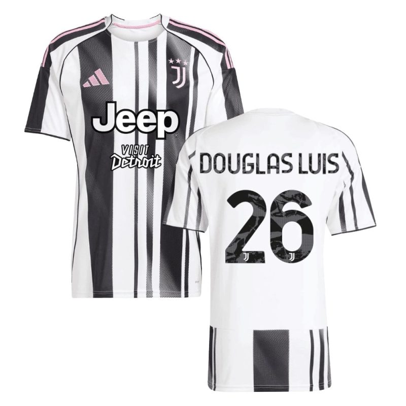 Maillot Juventus Domicile 2025 2026 Douglas Luiz