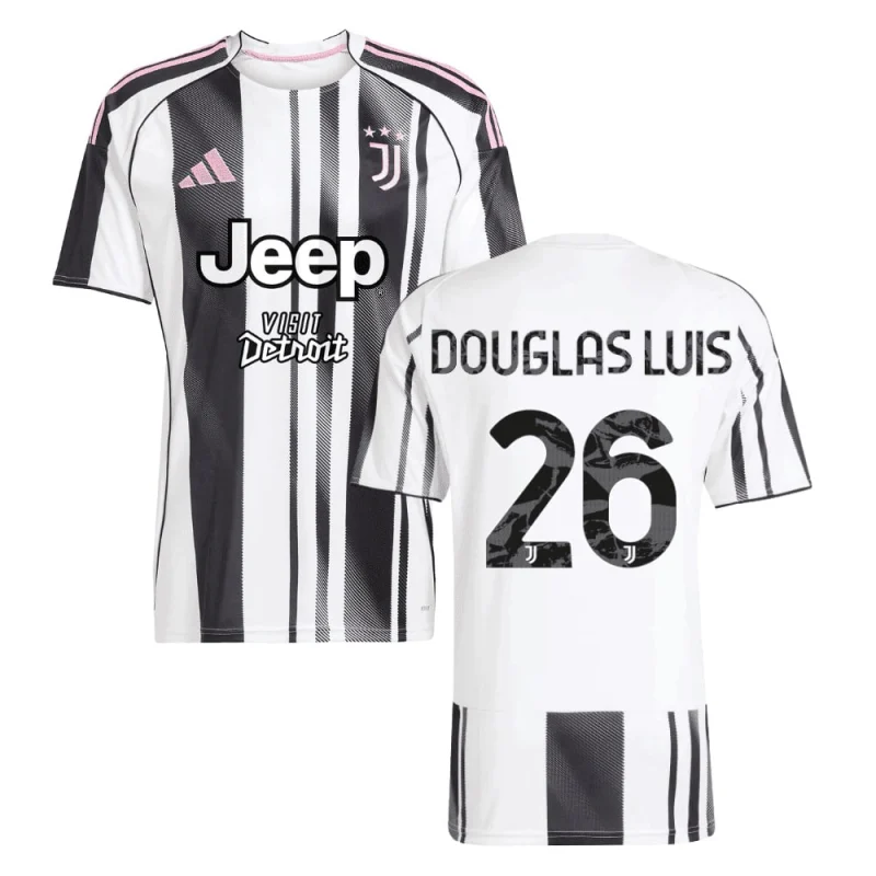 Maillot Juventus Domicile 2025 2026 Douglas Luiz