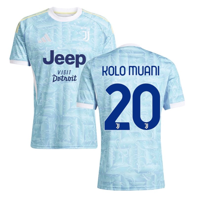 Maillot Juventus Exterieur 2025 2026 Kolo Muani (1) Maillot Juventus Exterieur 2025 2026 Kolo Muani