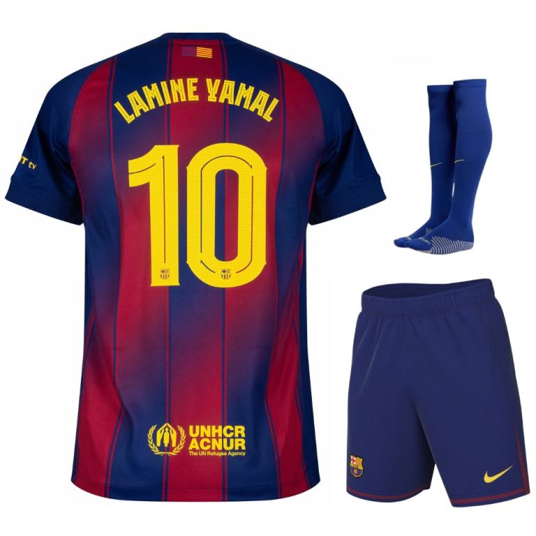 Maillot Barcelone Signé Lamine Yamal - Certificat FIFA Coupe Du Monde - Collection Messi