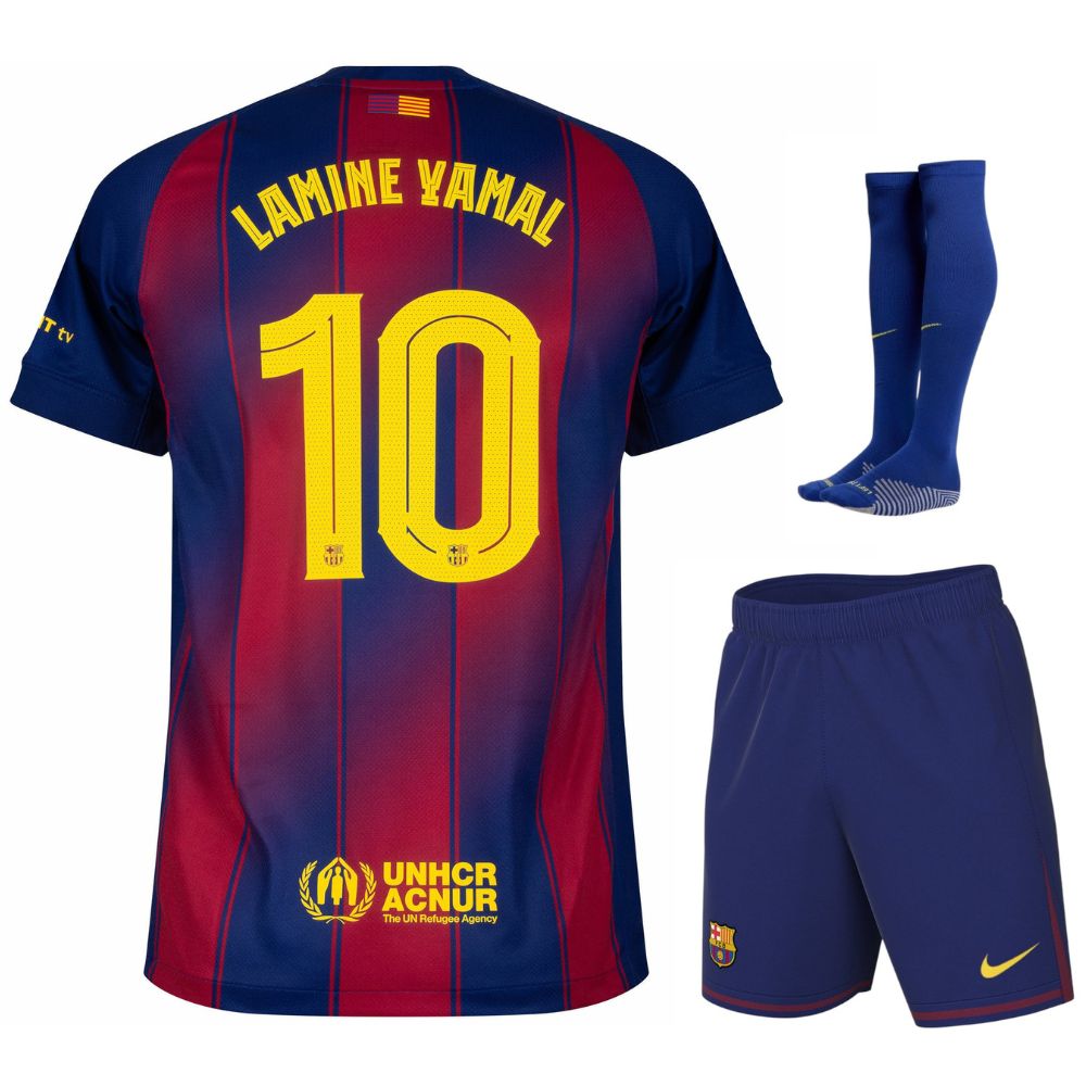 Maillot Kit Enfant Barca Domicile 2025 2026 Lamine Yamal