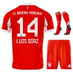 Maillot Kit Enfant Bayern Munich Domicile 2025 2026 Luis Diaz
