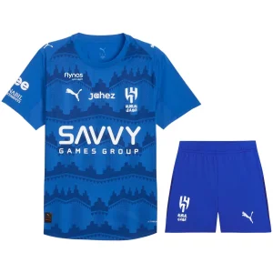 Al Hilal 2025 2026 Heimtrikot Kindertrikot (1)