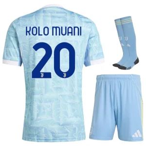 Maillot Kit Enfant Juventus Exterieur 2025 2026 Kolo Muani