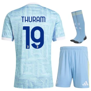 Maillot Kit Enfant Juventus Exterieur 2025 2026 Thuram