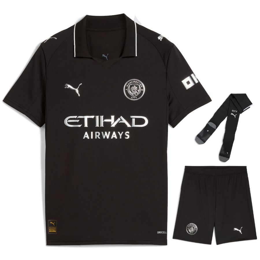 Maillot Kit Enfant Manchester City Exterieur 2025 2026