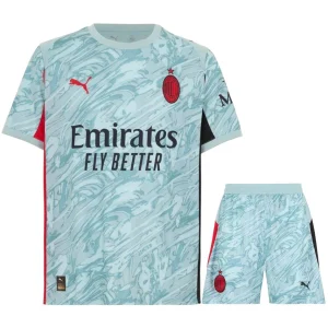 Maglia Home Kit Bambino AC Milan 2025 2026 Portiere (1)