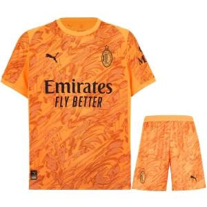 Maglia da trasferta per bambini AC Milan 2025 2026 Portiere (1)