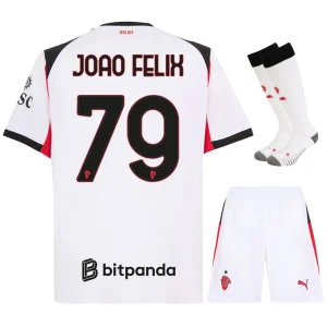 Maglia da trasferta per bambini AC Milan 2025 2026 Joao Felix
