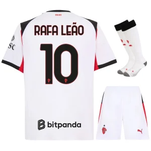 Maglia da trasferta per bambini del Milan 2025-2026 Rafa Leao