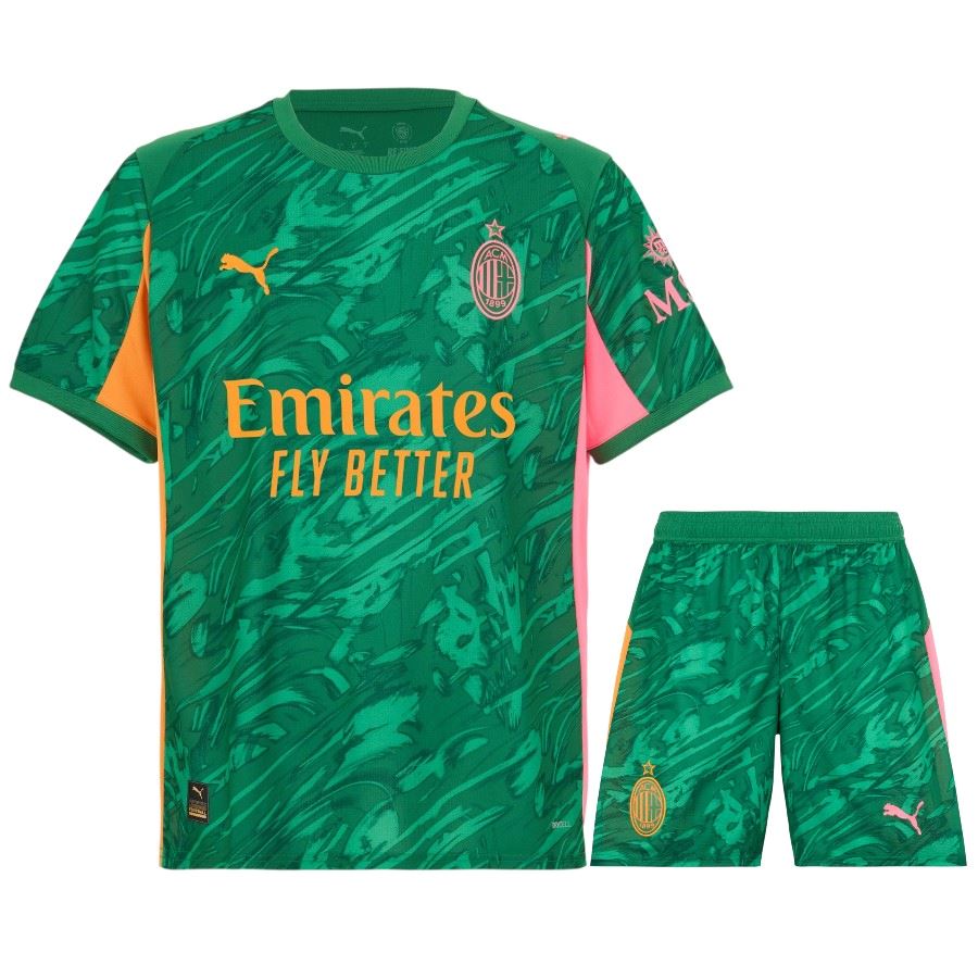 Maillot Kit Enfant Milan AC Third 2025 2026 Gardien (1)