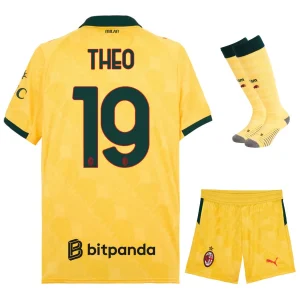 Maglia Milan AC Third Bambino 2025 2026 Theo