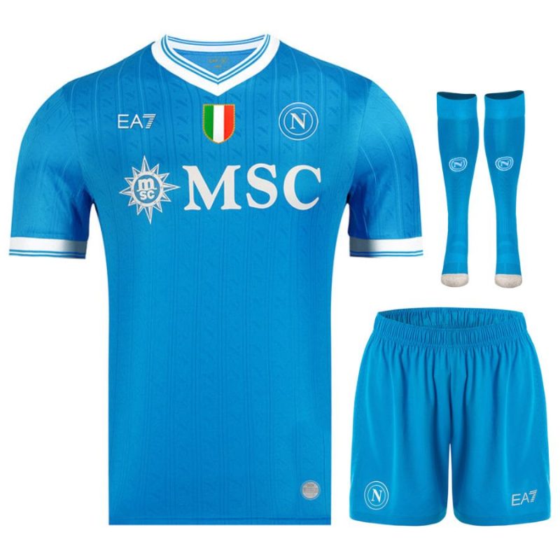 Maillot Kit Enfant Naples Domicile 2025 2026