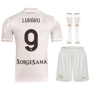 Maillot Kit Enfant Naples Exterieur 2025 2026 Lukaku