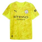 Maillot Manchester City Domicile 2025 2026 Gardien Jaune (1)