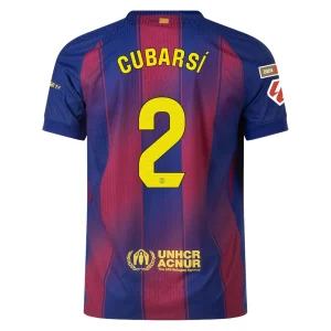 Maillot Match Barca Domicile 2025 2026 Cubarsi La Liga