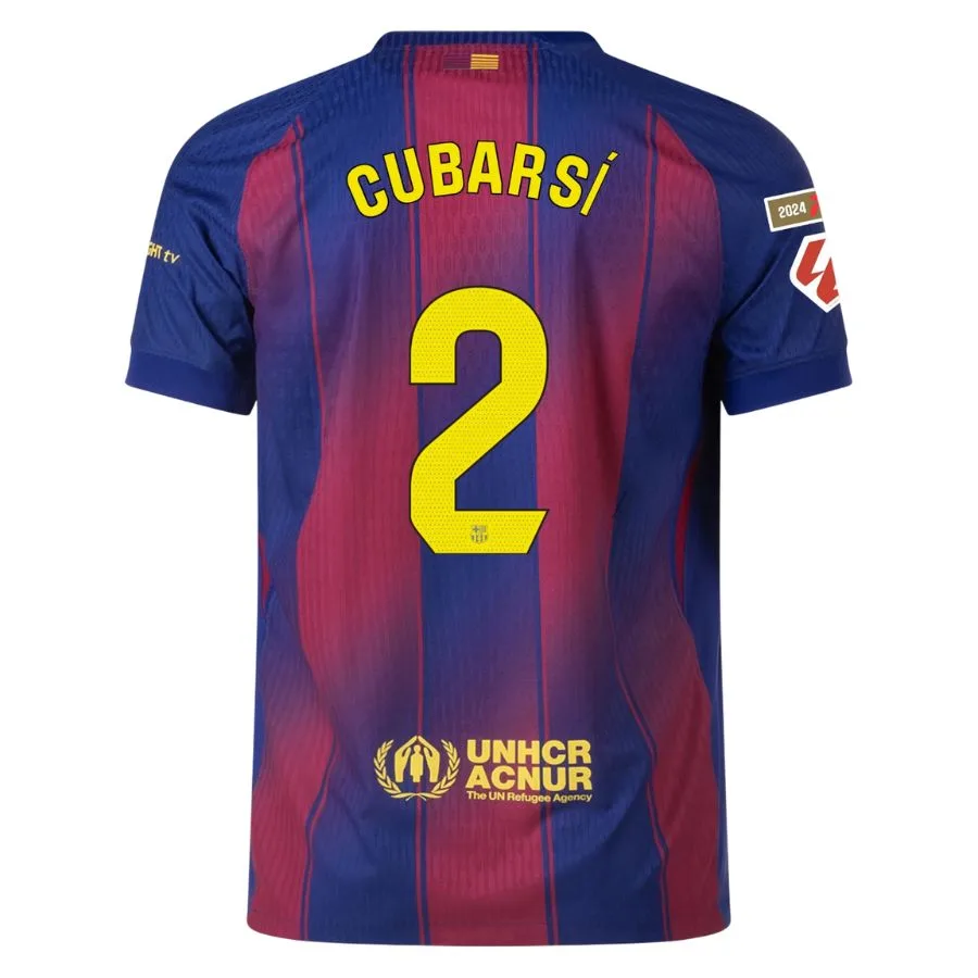 Maillot Match Barca Domicile 2025 2026 Cubarsi La Liga (2) Maillot Match Barca Domicile 2025 2026 Cubarsi La Liga