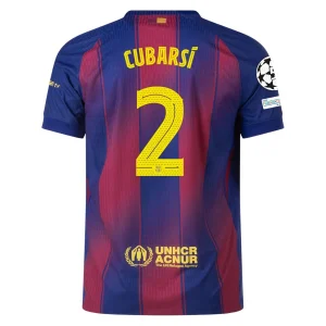 Maillot Match Barca Domicile 2025 2026 Cubarsi UCL