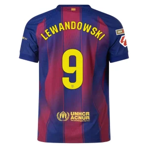 Camiseta Barça Primera Equipación 2025 2026 Lewandowski La Liga