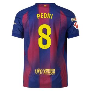 Maillot Match Barca Domicile 2025 2026 Pedri La Liga