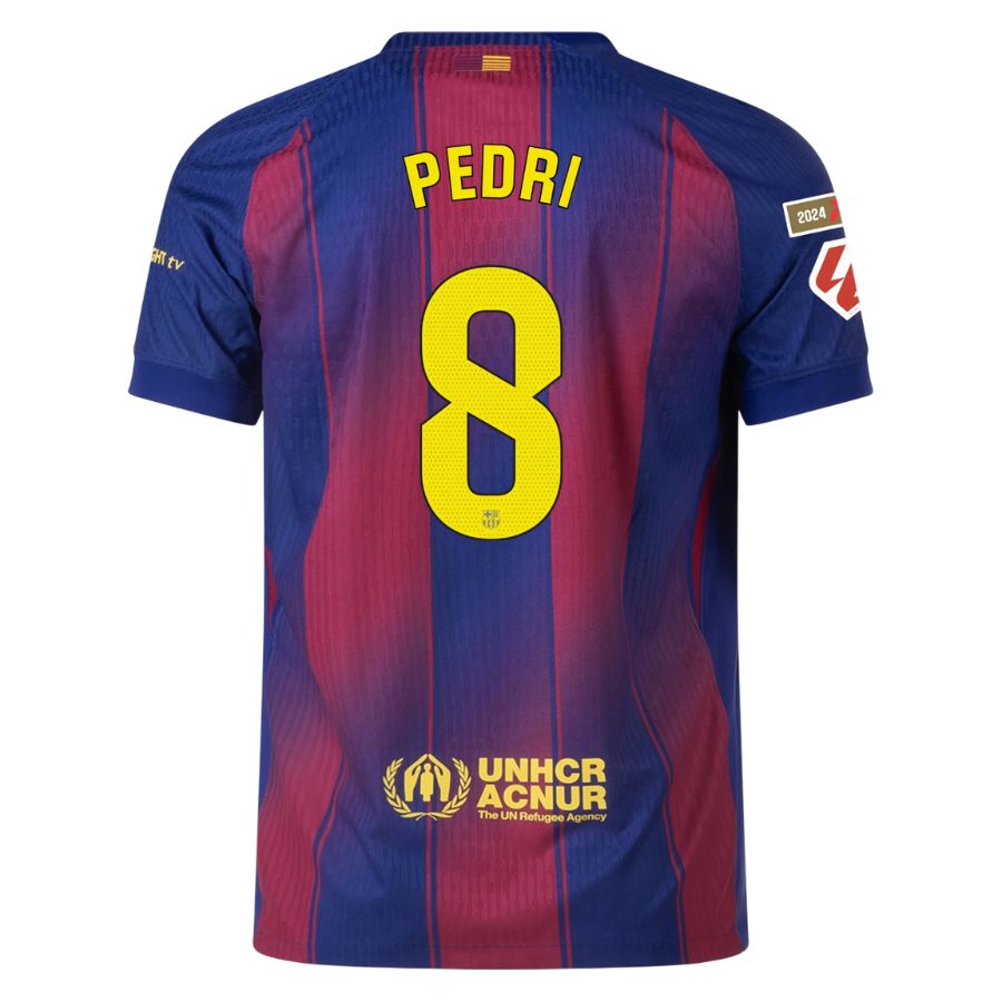 Maillot Match Barca Domicile 2025 2026 Pedri La Liga