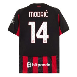 Maillot Milan AC Domicile 2025 2026 Modric