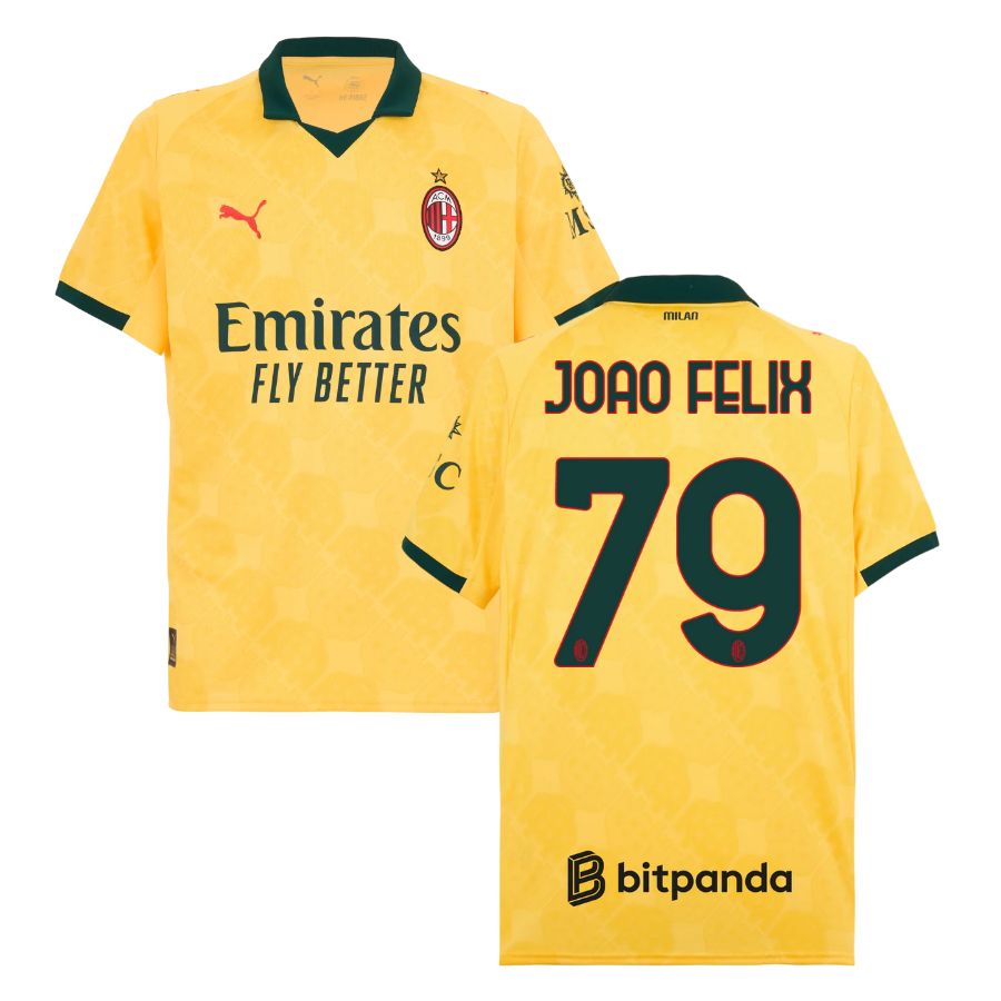 Maillot Milan AC Third 2025 2026 Joao Félix
