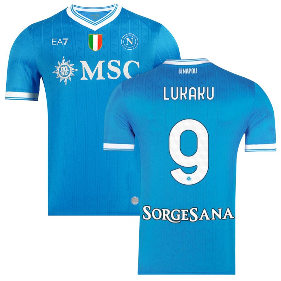 Maillot Naples Domicile 2025 2026 Lukaku (1)