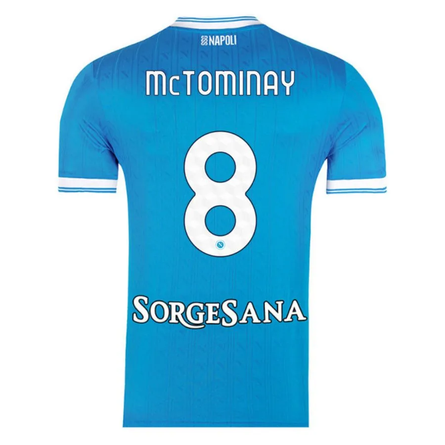 Maillot Naples Domicile 2025 2026 MC Tominay (2)