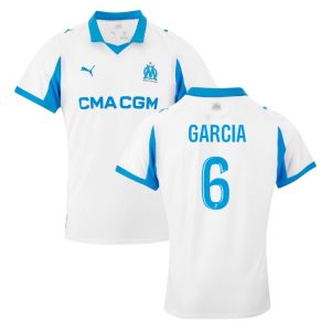 Maillot OM Domicile 2025 2026 Garcia
