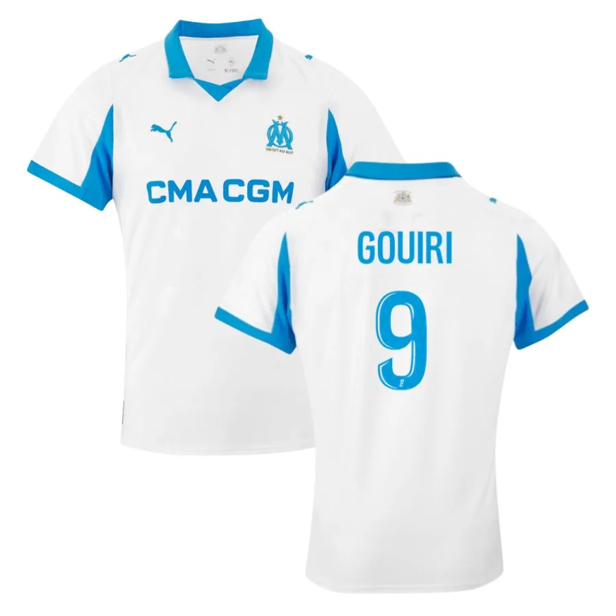 Olympique de Marseille Heimtrikot 2025-2026 Gouiri (1) OM Auswärtstrikot 2025 2026 Gouiri