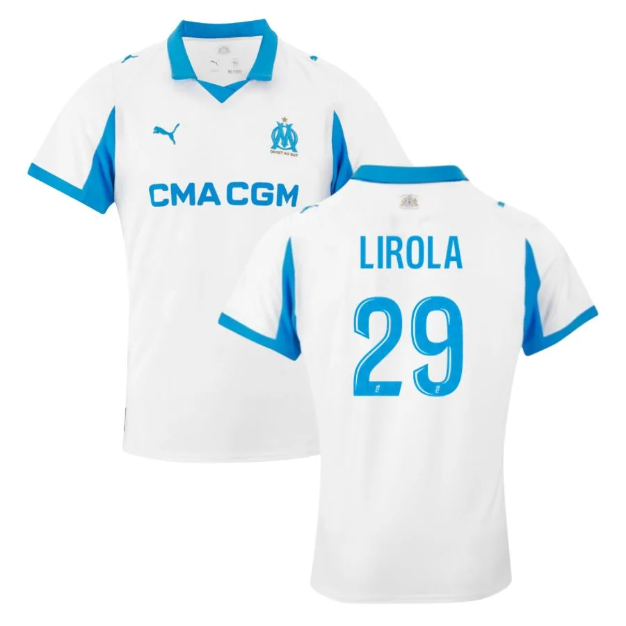 Maillot OM Domicile 2025 2026 Lirola