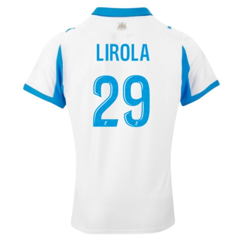 Maillot OM Domicile 2025 2026 Lirola (2) Maillot OM Domicile 2025 2026 Lirola
