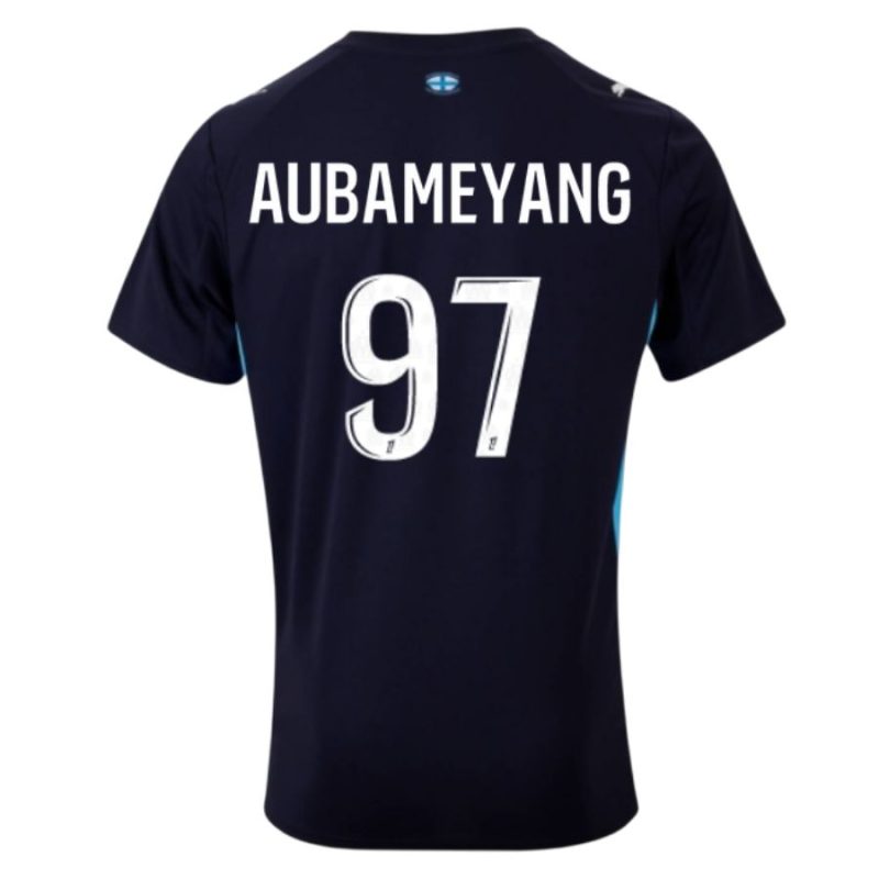 Maillot OM Exterieur 2025 2026 Aubameyang (2) Maillot OM Exterieur 2025 2026 Aubameyang