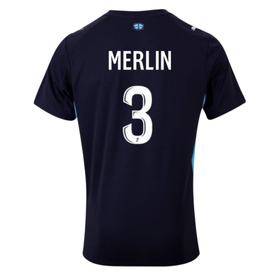 Maillot OM Exterieur 2025 2026 Merlin